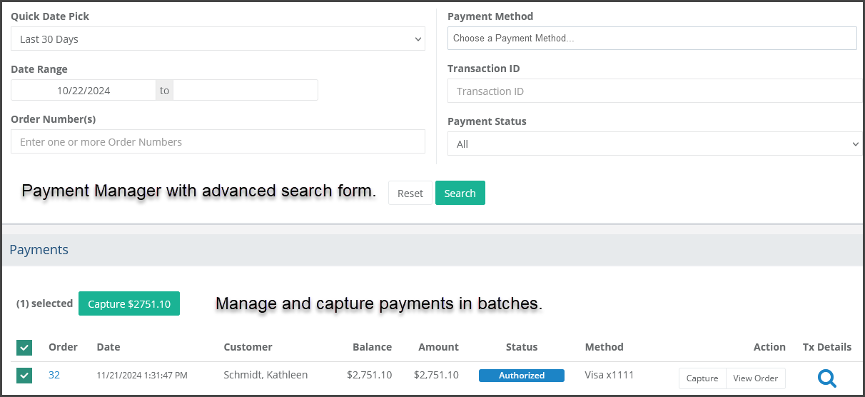 Payment Manager